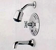 Newport Brass 3-904BP/15SX01 Shower & Tub Filler Combo 890 Series 3-922BP/54