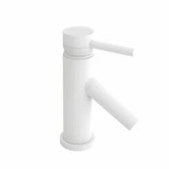 Newport Brass 1503/50 1503 East Linear Single Handle Single Hole Lavatory Faucet With Me, White