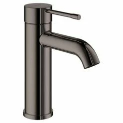 Grohe 23592A0A Essence Single-Handle Bathroom Faucet S-Size, Hard Graphite