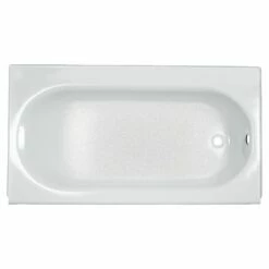 American Standard 2397202.222 Princeton CollectionPrinceton 60 Inch By 34 Integral Apron Bathtub With Luxury Ledge AFR