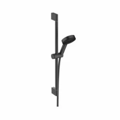 Hansgrohe 24161671 Pulsify S 2.5 GPM Multi Function Hand Shower Set With Slide Bar And Hose In Matte Black