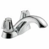 Delta 2500LF Classic Two Handle Centerset Bathroom Faucet In Chrome -AF SUPPLY Sales Store 2500LF