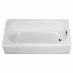 American Standard 255112.021 New Salem 60 Inch By 30 Integral Apron Bathtub