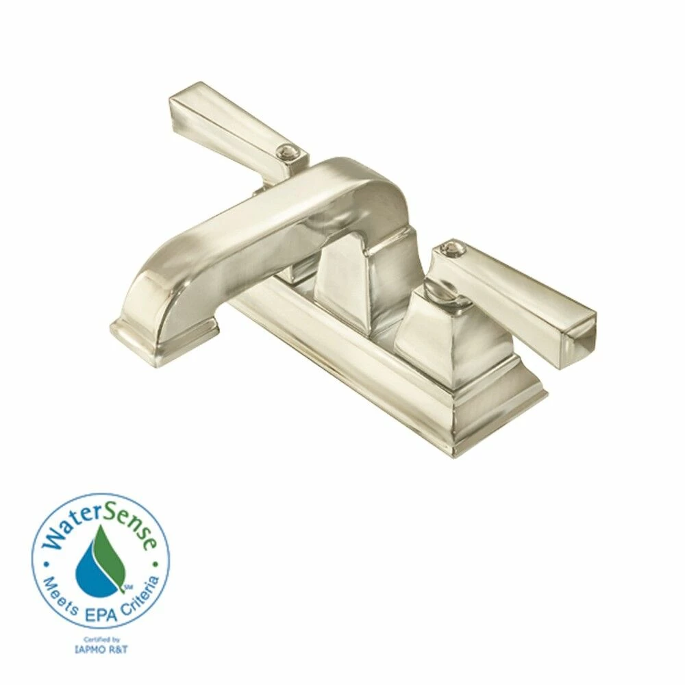 American Standard 2555201.295 Town Square Centerset Bathroom Faucet In Satin Nickel 3 American Standard 2555201.295 Town Square Centerset Bathroom Faucet In Satin Nickel