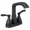 Delta 25776-BLMPU-DST Stryke Centerset Faucet In Matte Black -AF SUPPLY Sales Store 25776 BLMPU DST