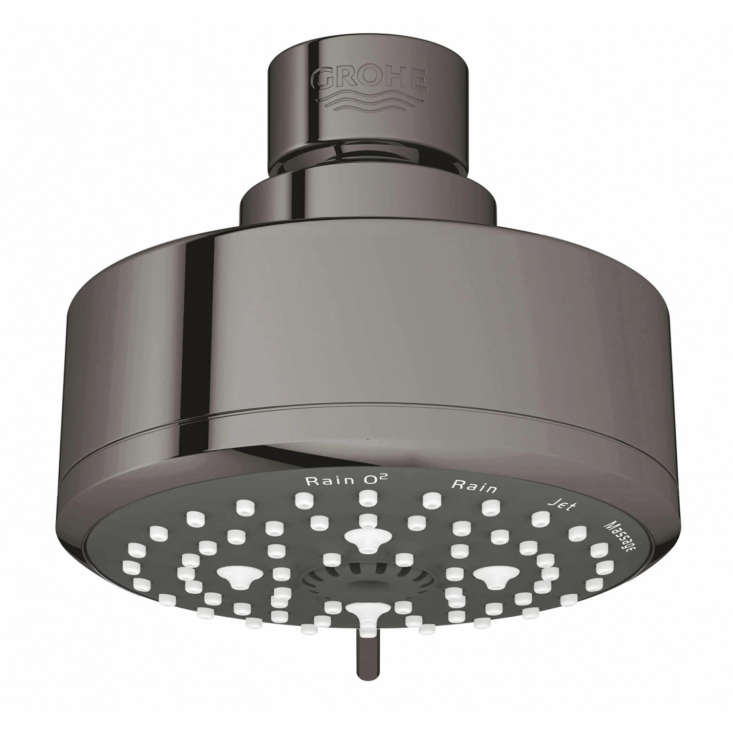 Grohe 26043A01 Tempesta Cosmopolitan 100 Shower Head, 4" - 4 Sprays, 1.75 Gpm In Hard Graphite 3 Grohe 26043A01 Tempesta Cosmopolitan 100 Shower Head, 4" - 4 Sprays, 1.75 Gpm In Hard Graphite