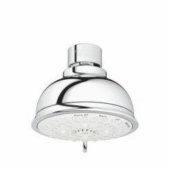 Grohe 26045001 Tempesta Rustic 100 Shower Head, 4" - 4 Sprays, 1.75 Gpm In Starlight Chrome
