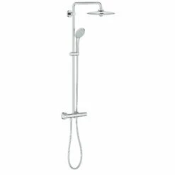 Grohe 26128001 Euphoria Thermostatic Shower System With 2.5GPM In Starlight Chrome