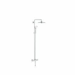 Grohe 26177002 Euphoria 260 Thermostatic Bath/Shower System, 1.75Gpm In Starlight Chrome