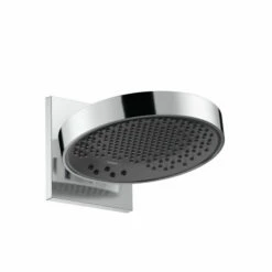 Hansgrohe 26232001 Rainfinity Showerhead 250 3-Jet With Wall Connector Trim, 2.5 GPM In Chrome