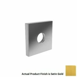 Newport Brass 2-640/24S Satin Gold Shower Arm Flange