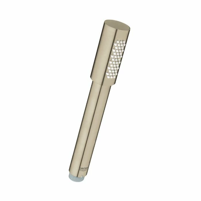 Grohe 26465EN0 Sena 8-7/16" H X 1/2" L X 1/2" W Stick Hand Shower - 1 Spray, 1.75 GPM In Brushed Nickel 3 Grohe 26465EN0 Sena 8-7/16" H X 1/2" L X 1/2" W Stick Hand Shower - 1 Spray, 1.75 GPM In Brushed Nickel