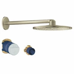 Grohe 26502EN0 Rainshower Smartactive 310 Shower Head Set, 12" - 2 Sprays, 1.75 Gpm In Brushed Nickel Infinity
