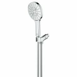 Grohe 26604000 Rainshower Smartactive Hand Shower Kit - 3 Sprays, 1.75 GPM In Starlight Chrome -AF SUPPLY Sales Store 26604000 1