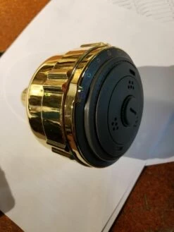 Ondine 26610PB Showerhead, Polished Brass