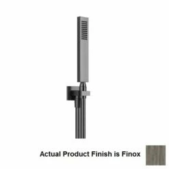 Gessi 26623#149 Rettangolo 1.75 GPM Handshower Set In Finox