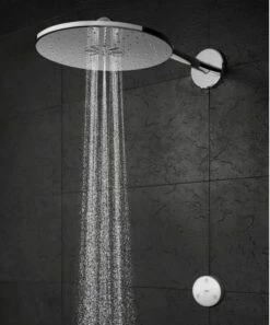 Grohe 26644000 Rainshower 1.75 GPM 310 Smartconnect Shower Head With Remote In StarLight Chrome -AF SUPPLY Sales Store 26644000 3