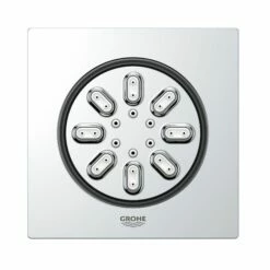 Grohe 26745000 Rainshower Aqua 0.9 GPM 2-Spray Square Body Jet Spray In StarLight Chrome 15 Grohe 26745000 Rainshower Aqua 0.9 GPM 2-Spray Square Body Jet Spray In StarLight Chrome -AF SUPPLY Sales Store 26745000 1