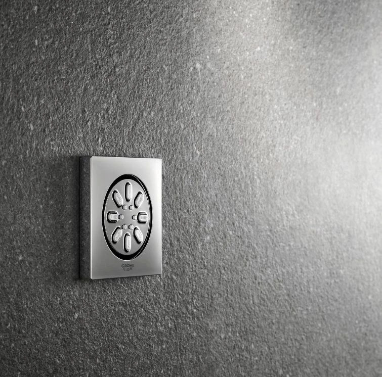 Grohe 26745000 Rainshower Aqua 0.9 GPM 2-Spray Square Body Jet Spray In StarLight Chrome 7 Grohe 26745000 Rainshower Aqua 0.9 GPM 2-Spray Square Body Jet Spray In StarLight Chrome - Image 5