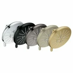 Grohe 26789000 Rainshower Smartactive Shower Head, 6-1/2" - 3 Sprays, 1.75 GPM In Starlight Chrome -AF SUPPLY Sales Store 26789000 3