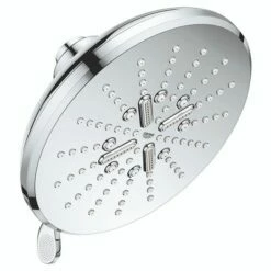 Grohe 26789000 Rainshower Smartactive Shower Head, 6-1/2" - 3 Sprays, 1.75 GPM In Starlight Chrome -AF SUPPLY Sales Store 26789000 6