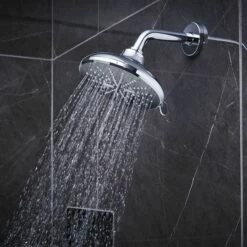 Grohe 26789000 Rainshower Smartactive Shower Head, 6-1/2" - 3 Sprays, 1.75 GPM In Starlight Chrome -AF SUPPLY Sales Store 26789000 8