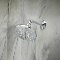 Grohe 26789000 Rainshower Smartactive Shower Head, 6-1/2" - 3 Sprays, 1.75 GPM In Starlight Chrome -AF SUPPLY Sales Store 26789000 9