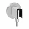 Hansgrohe 26888001 FixFit S Wall Outlet With Handshower Holder In Chrome -AF SUPPLY Sales Store 26888001