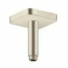 Axor 26965821 ShowerSolutions 3.94" L Ceiling Mounted Shower Arm And Flange In Brushed Nickel -AF SUPPLY Sales Store 26965821