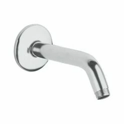 Grohe 27 412 RR0 Tubular Shower Arm, Velour Chrome