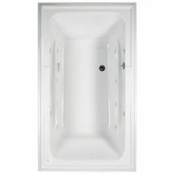 American Standard 2742048WC.020 Town Square Whirlpool Bathtub In White