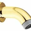 Hansgrohe 27438931 Small Cast Shower Arm, 1/2-Inch, Polished Brass -AF SUPPLY Sales Store 27438931