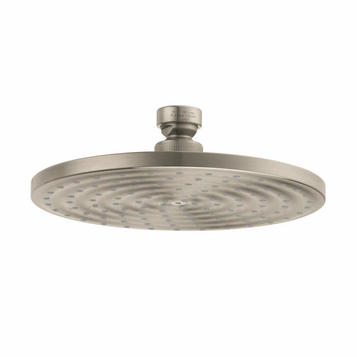 Hansgrohe 26923821 Raindance S Showerhead 180 1-Jet Rain, 1.75 GPM In Brushed Nickel 3 Hansgrohe 26923821 Raindance S Showerhead 180 1-Jet Rain, 1.75 GPM In Brushed Nickel