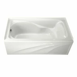 American Standard 2776202.020 Cadet Soaking Bathtub In White