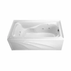 American Standard 2776218WC.222 Cadet Whirlpool Bathtub In White
