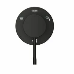 Grohe 292032431 Essence New 3-Way Diverter Trim In Matte Black (Rough-in Sold Separately) -AF SUPPLY Sales Store 292032431 2