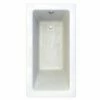 American Standard 2932002-D2.020 Studio Soaking Bathtub In White