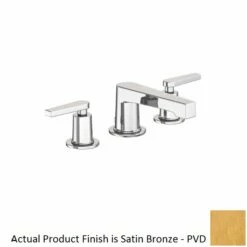 Newport Brass 2970/10 Dorrance 1.2 GPM Widespread Bathroom Faucet - Includes Two Handles And Pop-Up Drain In Satin Bronze PVD