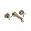 Newport Brass 3-1221/06 Metropole Wall Mount Lavatory Faucet In Antique Brass -AF SUPPLY Sales Store 3122106