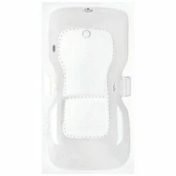 Aquatic AI5AIR6636-WH Serenity 5 66" Rectangle Air Bath Tub Finish: White