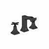 Hansgrohe 31306671 Metropol Classic Widespread Faucet 110 With Cross Handles And Pop-Up Drain, 1.2 GPM In Matte Black -AF SUPPLY Sales Store 31306671 square 1
