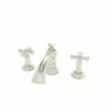 Newport Brass 2420/15S Aylesbury Widespread Lavatory Faucet With Cross Handles, Short Country Base, And 1/2" Valves, Satin Nickel -AF SUPPLY Sales Store 3138yD6K1dL