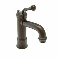 Newport Brass 9203/03W Single Handle Single Hole Bathroom Faucet With Metal Lever Handle From The Astor, Weathered Brass