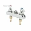T&S Brass B-1100-LN Deck Mount Workboard Faucet With 3-1/2-Inch Centers, Lever Handles And 1/2-Inch Npt Male Inlets -AF SUPPLY Sales Store 319BNL7 ylL