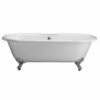 Barclay CTDRN-WH-SN Duet 67" X 31" Soaking Bathtub Kit Finish: Brushed Nickel 1 Barclay CTDRN-WH-SN Duet 67" X 31" Soaking Bathtub Kit Finish: Brushed Nickel -AF SUPPLY Sales Store 319N7oBaYQL