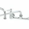 T&S Brass B-0267 Double Pantry Faucet With Wall Mount,8-Inch And 12-Inch Double Joint Swing Nozzle -AF SUPPLY Sales Store 31CcDyuzAJL
