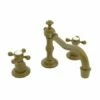 Newport Brass 930/24S Chesterfield Double Handle Widespread Lavatory Faucet With Metal Cross Handles (, Satin Gold 1 Newport Brass 930/24S Chesterfield Double Handle Widespread Lavatory Faucet With Metal Cross Handles (, Satin Gold -AF SUPPLY Sales Store 31E9Z78ZMnL