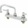 T&S Brass B-1120 Workboard Faucet, Deck Mount, 8-Inch Centers, 6-Inch Swing Nozzle, Lever Handles 2 T&S Brass B-1120 Workboard Faucet, Deck Mount, 8-Inch Centers, 6-Inch Swing Nozzle, Lever Handles -AF SUPPLY Sales Store 31F0uwDZRgL