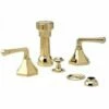 Phylrich K4170/015 K4170_015 - Le Verre La Crosse Four Hole Bidet Set W/Vertical Spray
