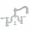 Newport Brass 1030B/15S 1030B Chesterfield Double Handle Widespread Lavatory Faucet With M, Satin Nickel -AF SUPPLY Sales Store 31LiO64Q6DL